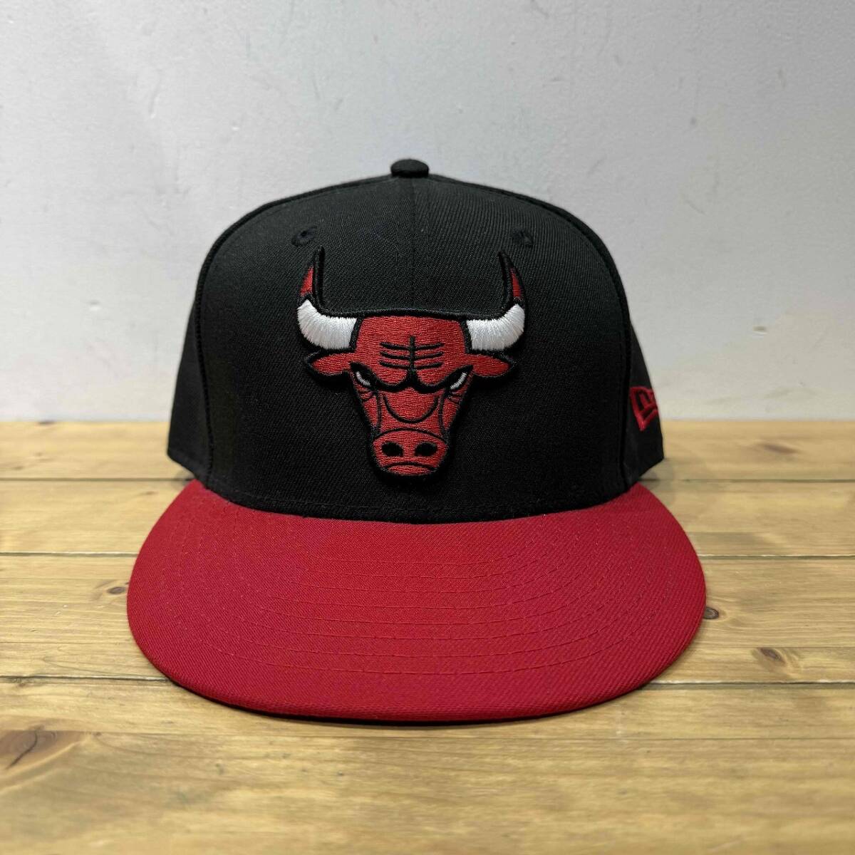 NEW ERA 59FIFTY NBA CHICAGO BULLS CAP 7-3/8 58.7cm ニューエラ シカゴブルズ キャップ_画像1
