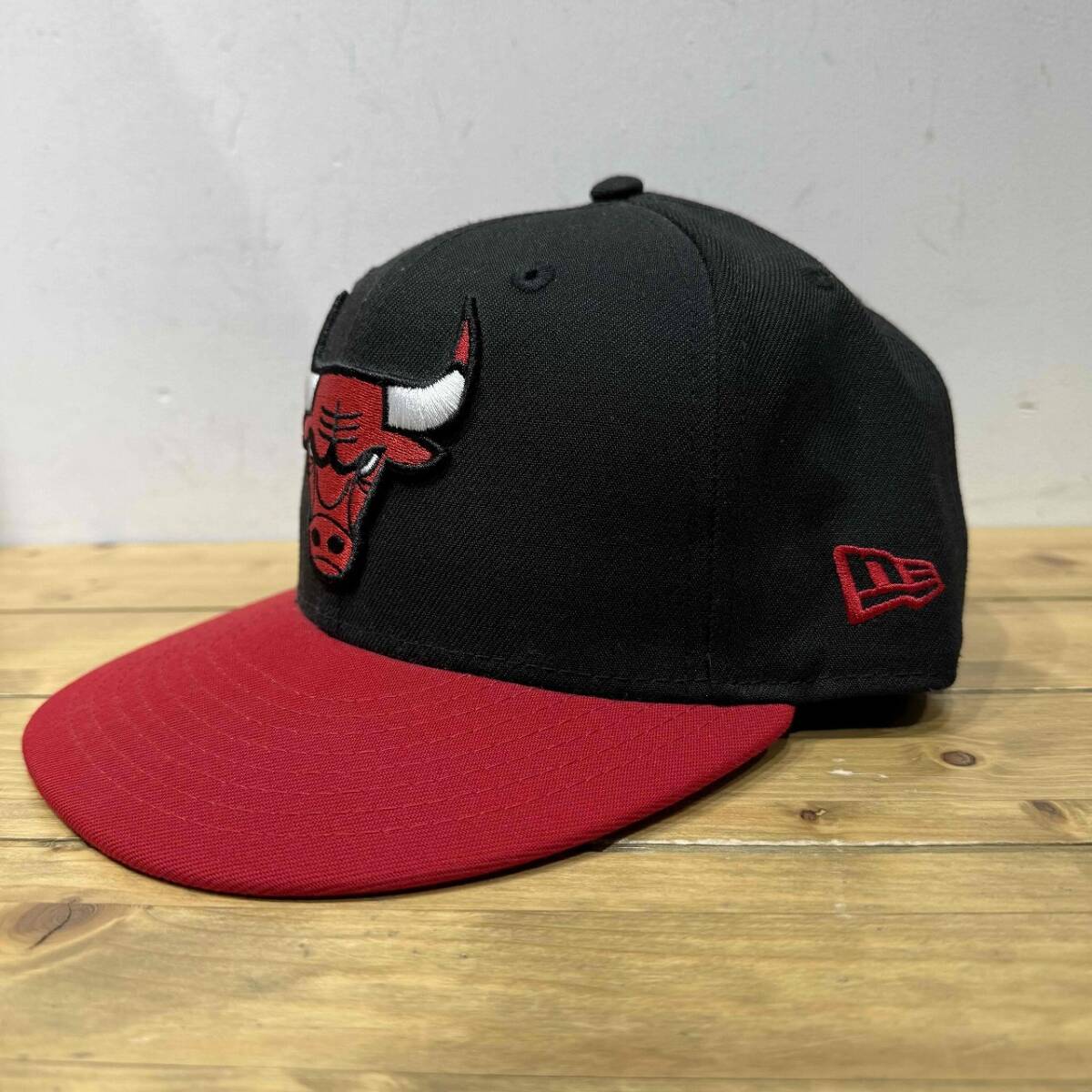 NEW ERA 59FIFTY NBA CHICAGO BULLS CAP 7-3/8 58.7cm ニューエラ シカゴブルズ キャップ_画像2