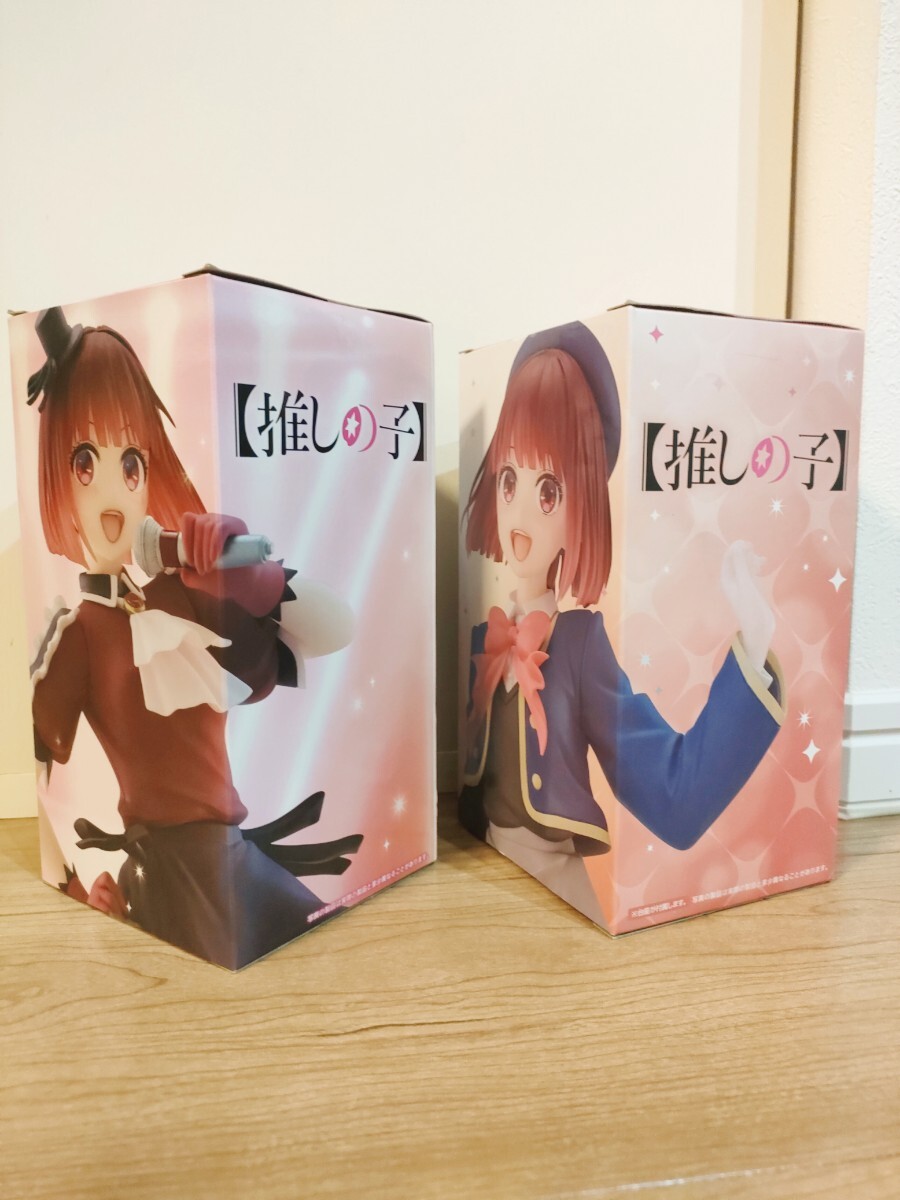 推しの子 Coreful フィギュア 有馬かな 制服ver＆B小町ver セット 未開封新品_画像2