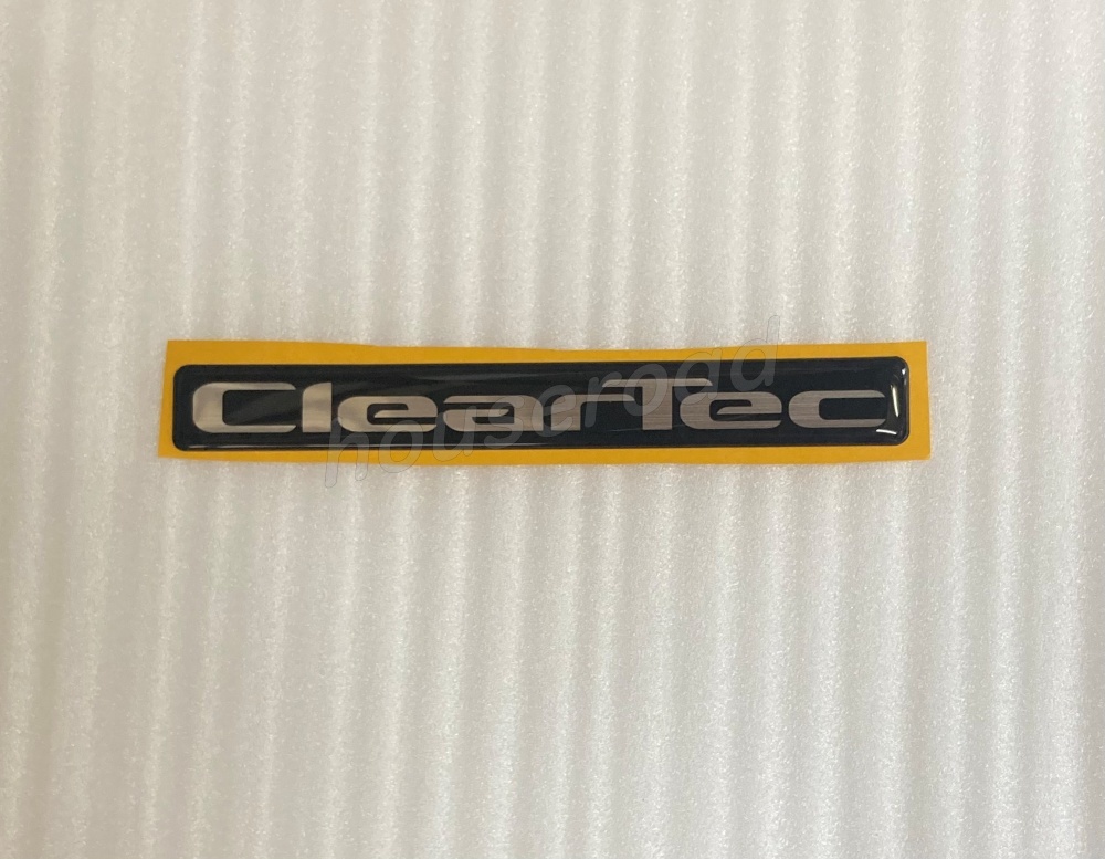 輸出仕様 三菱自動車純正 クリアテックエンブレム MITSUBISHI MOTORS GENUINE PARTS CLEARTEC EMBLEM ASX OUTLANDER クリアテックマーク_画像1