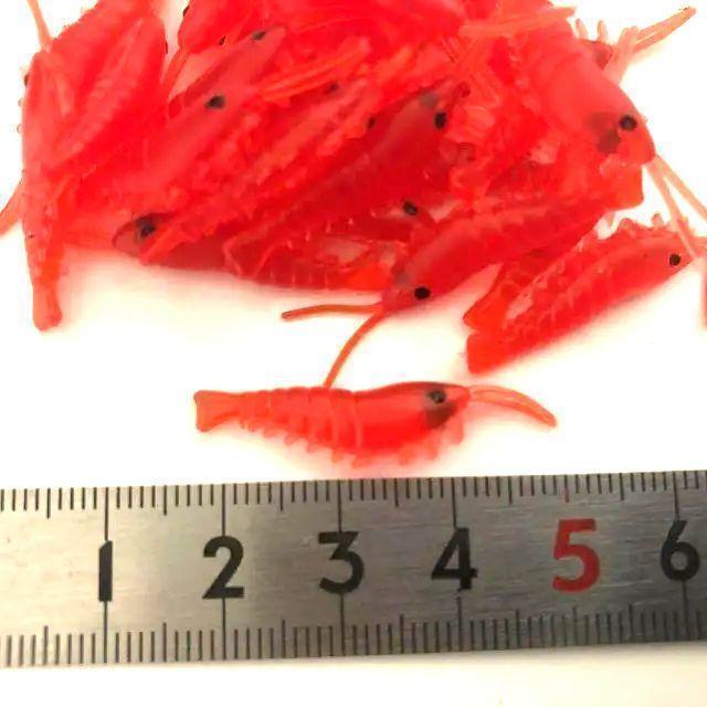 エビワーム 3cm 0.4g 25個 赤色_画像4