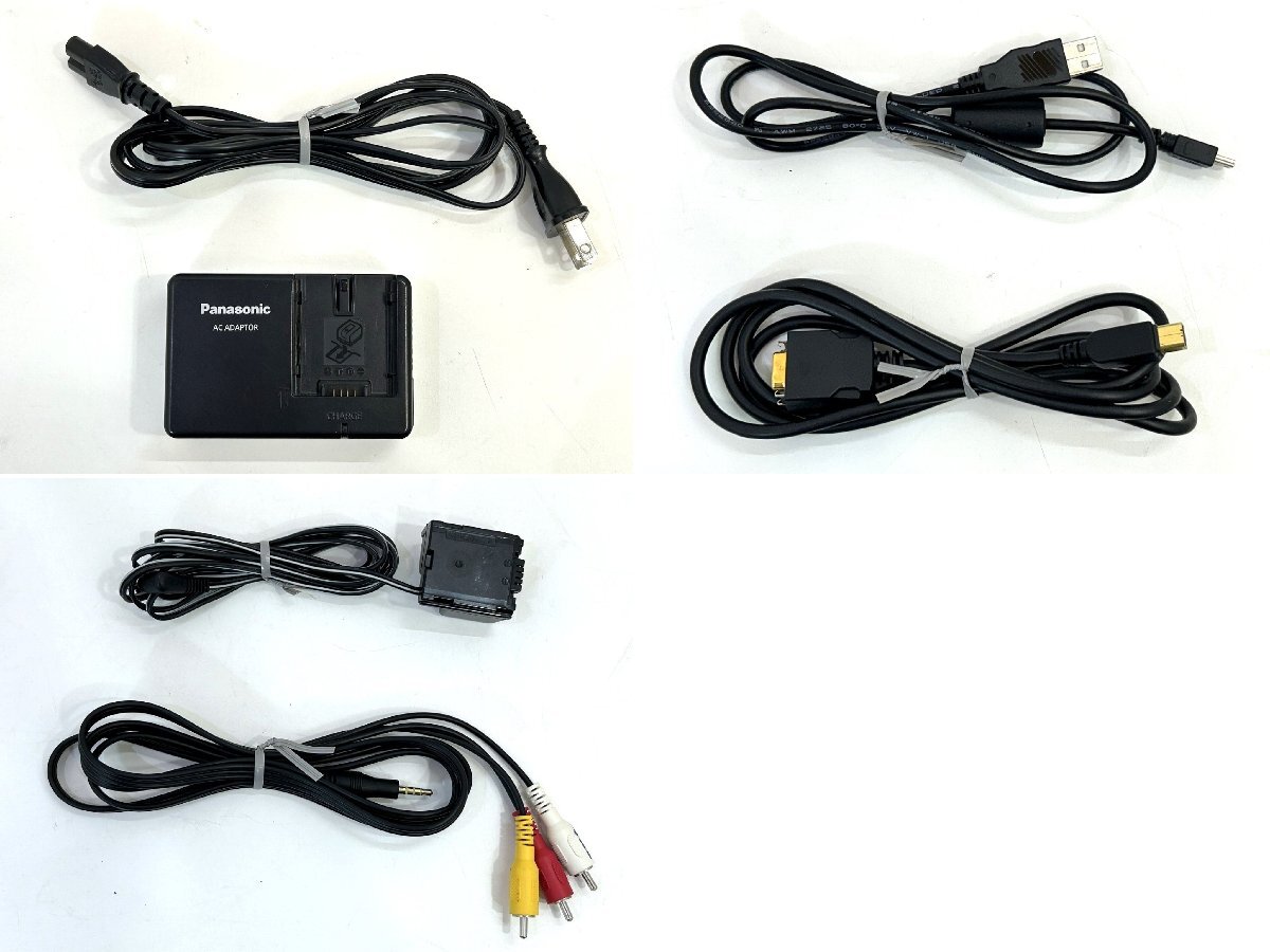 1円～ ビデオカメラ■Panasonic HDC-TM30 デジタルハイビジョン 2.7型 コンパクト 追っかけフォーカス 手ブレ補(bǔ)正 軽量 AVCHD 光學(xué)16倍