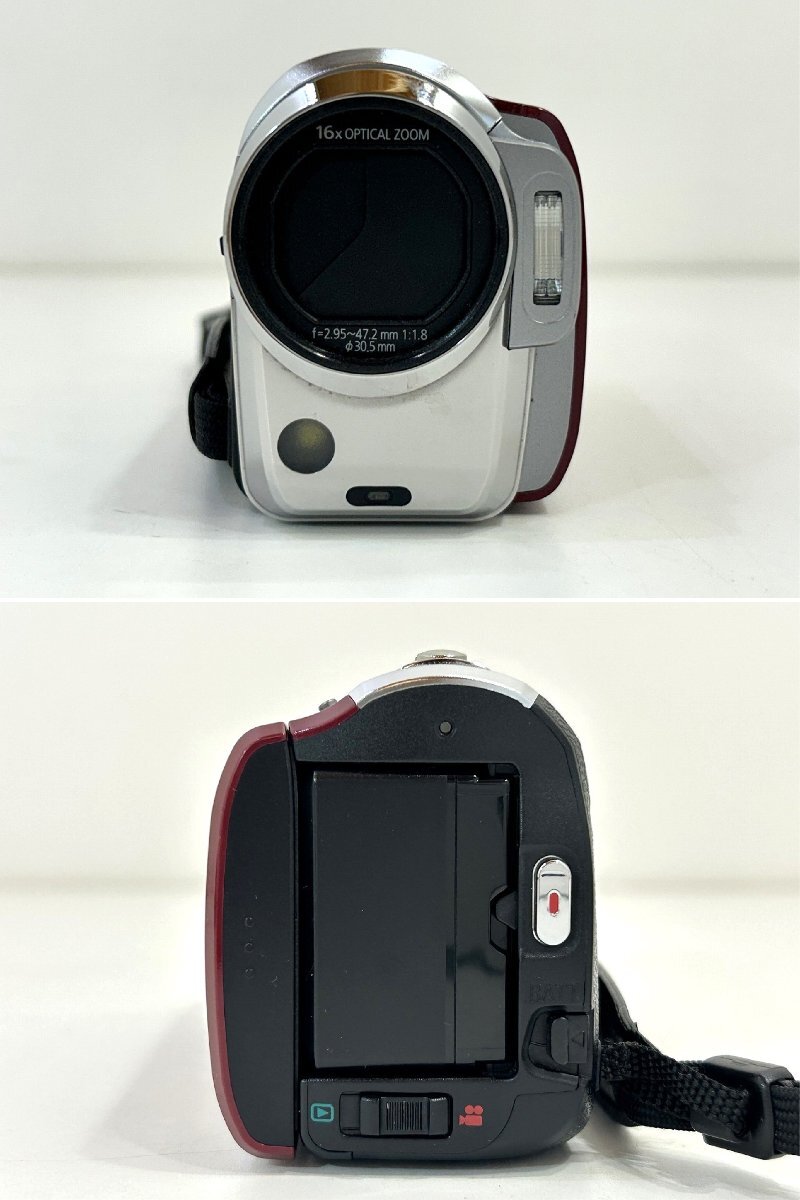 1円～ ビデオカメラ■Panasonic HDC-TM30 デジタルハイビジョン 2.7型 コンパクト 追っかけフォーカス 手ブレ補(bǔ)正 軽量 AVCHD 光學(xué)16倍