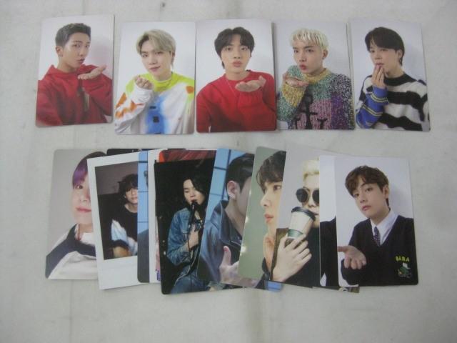BTS 防弾少年団 トレカ まとめ売り(V.JUNGKOOK.集合) 同梱可】中古品 韓流 防弾少年団 BTS ジョングク V テヒョン 他
