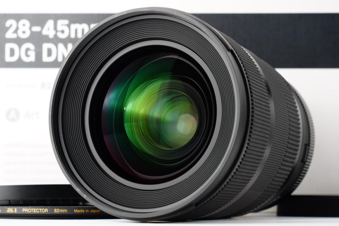未使用級】SIGMA 28-45mm F1.8 Sony E 保護フィルター付