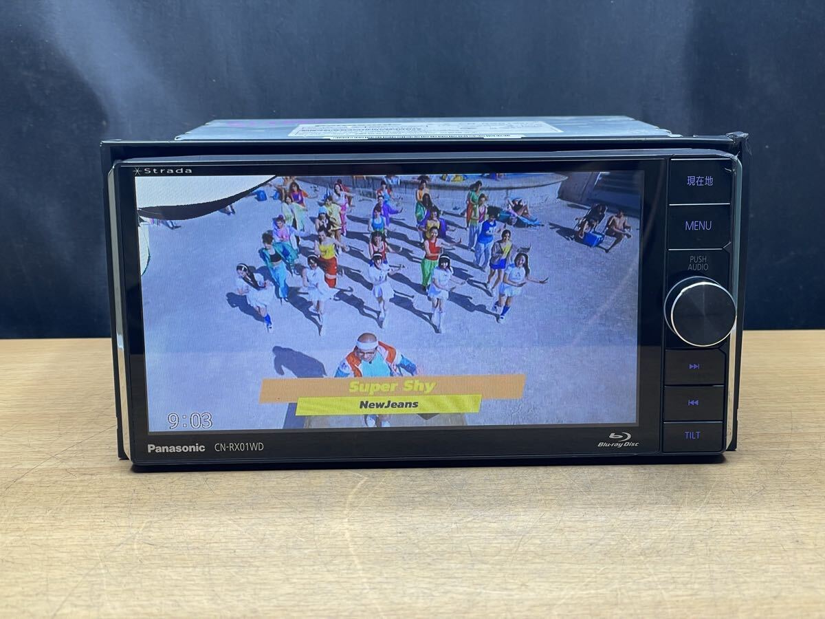 パナソニック CN-RS01WD ナビ フルセグ。地図データ2017年 Panasonic パナソニック CN-RX01WD メモリーナビ 地図データ