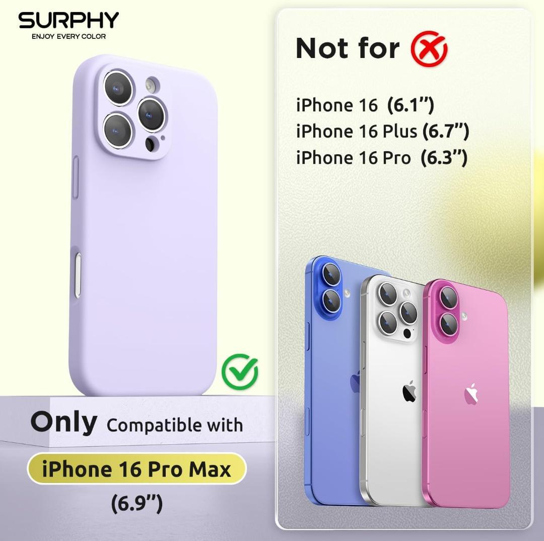 SURPHY iPhone 16 pro max用ケース MagSafe対応_画像2