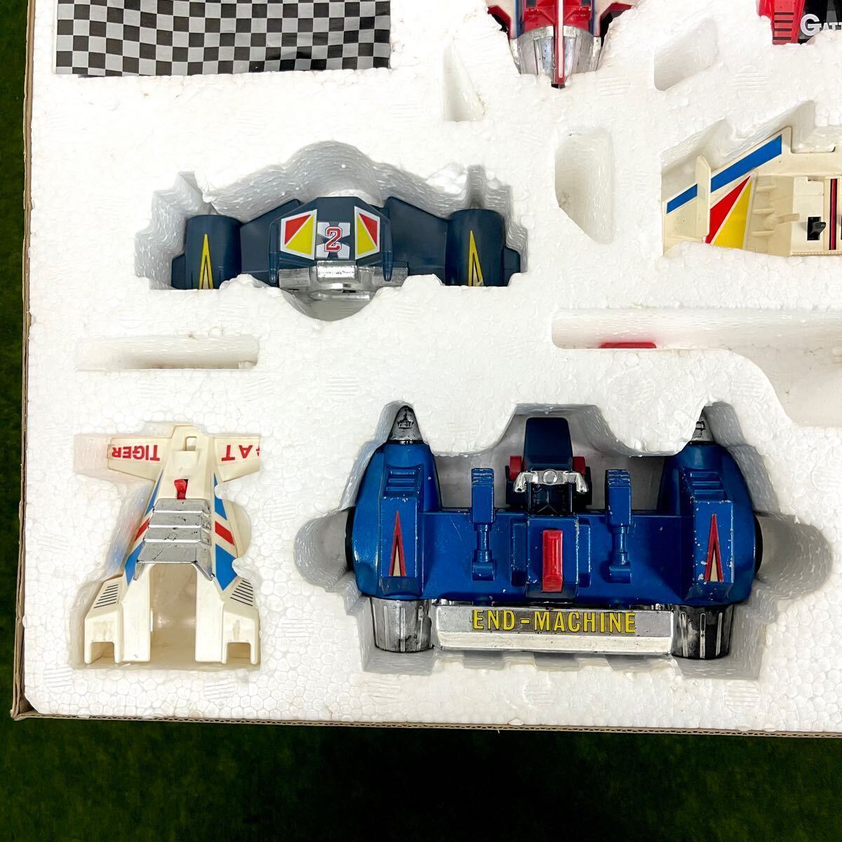 PF71 事★☆昭和レトロ/当時もの 希少/レア タカトク 超スーパーカー ガッタイガー コンビネーションゴー 合金 記念大ポスターつき_画像5