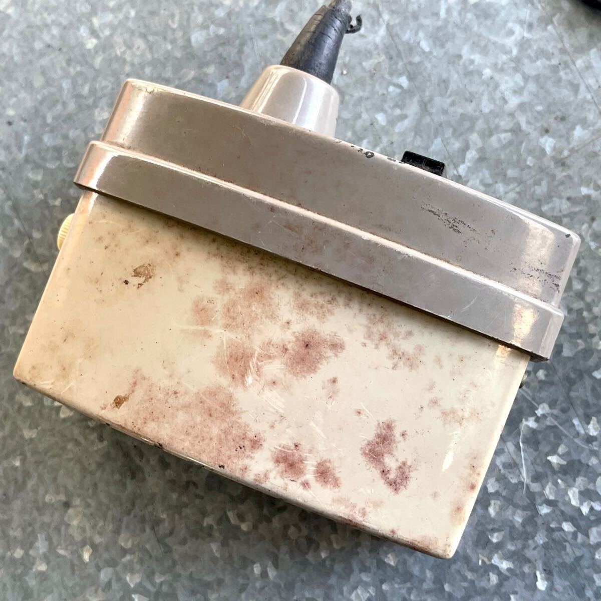 希少！ジャンク扱い 昭和レトロ キャンプ/アウトドア用品 National/ナショナル ヘッドランプ/ヘッドライト