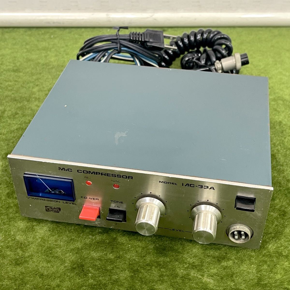★☆現状渡し/動作未確認 アマチュア無線 DAIWA/ダイワ MIC COMPRESSOR/マイクコンプレッサー MODEL:MC-33A_画像1