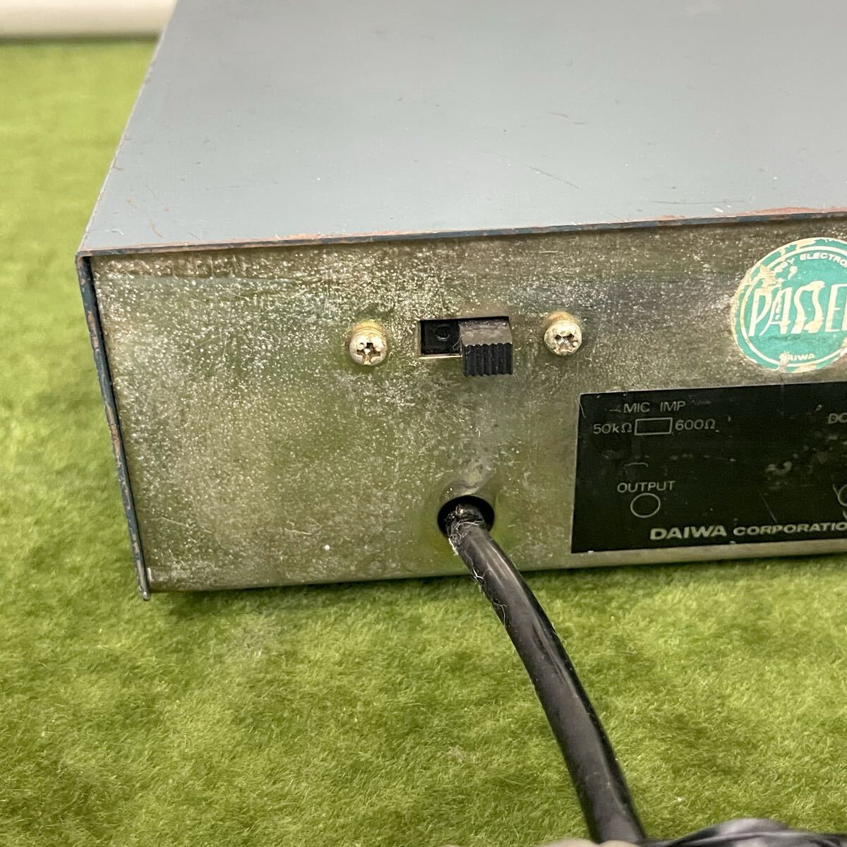 ★☆現状渡し/動作未確認 アマチュア無線 DAIWA/ダイワ MIC COMPRESSOR/マイクコンプレッサー MODEL:MC-33A_画像7