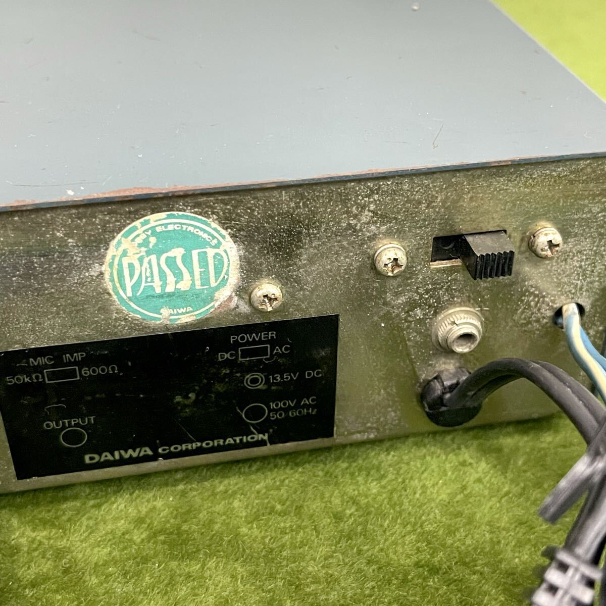 ★☆現状渡し/動作未確認 アマチュア無線 DAIWA/ダイワ MIC COMPRESSOR/マイクコンプレッサー MODEL:MC-33A_画像8