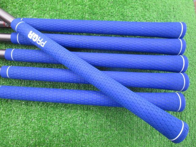 GK古城■ 728 PRGR 02 2023★スチールファイバー80★5-9P★S★プロギア★中古アイアン★2023年モデル★