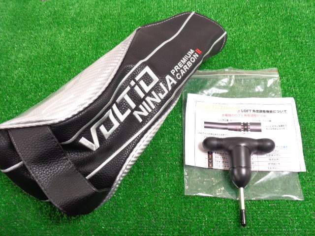 GK古城■ 722 VOLTIO NINJA PREMIUM CARBON II Hi★超高反発仕様★TOUR AD VG-02★R★10.5度★ドライバー★_画像6