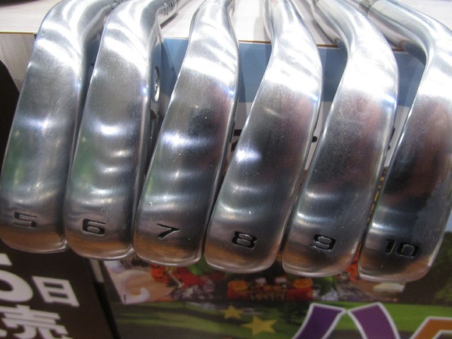 GK鈴鹿☆中古 617 ホンマ★LB-818 中空★MODUS for T WORLD★6本セット★S★21★アイアンセット★