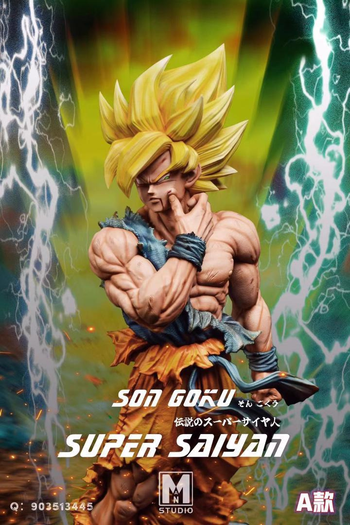 ドラゴンボール 孫悟空 初スーパーサイヤ人 ガレージキット フィギュア ドラゴンボール 孫悟空 初スーパーサイヤ人 ガレージキット