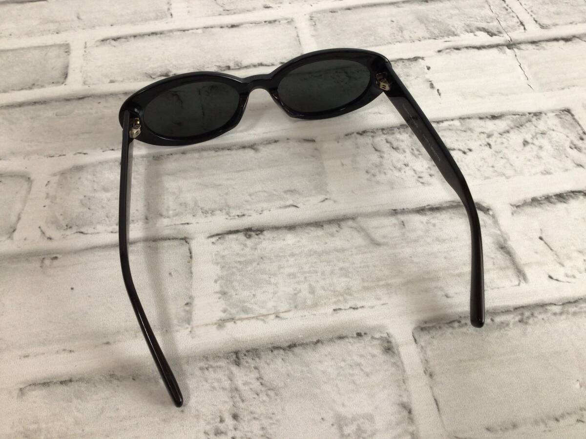 W232 Madison Margiela × GENTLE MONSTER/メゾンマルジェラ × ジェントルモンスター　サングラス　ブラック　MM107 オーバルシェイプ　_画像3