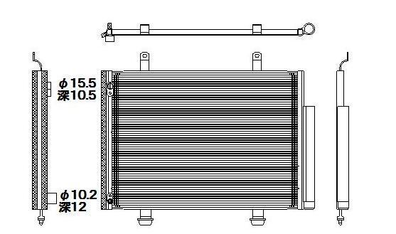 ☆スイフト☆CBA-ZC32S DBA-ZS72S/ZD72S☆コンデンサー☆新品 即納☆１８ヶ月保証☆