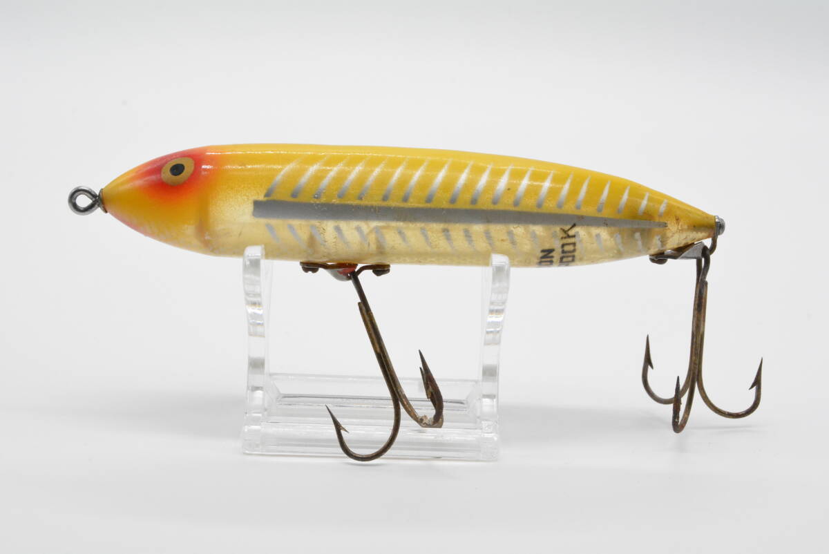 希少色】Heddon 1st Zara Spook ザラスプーク XRY 首割れ 金目
