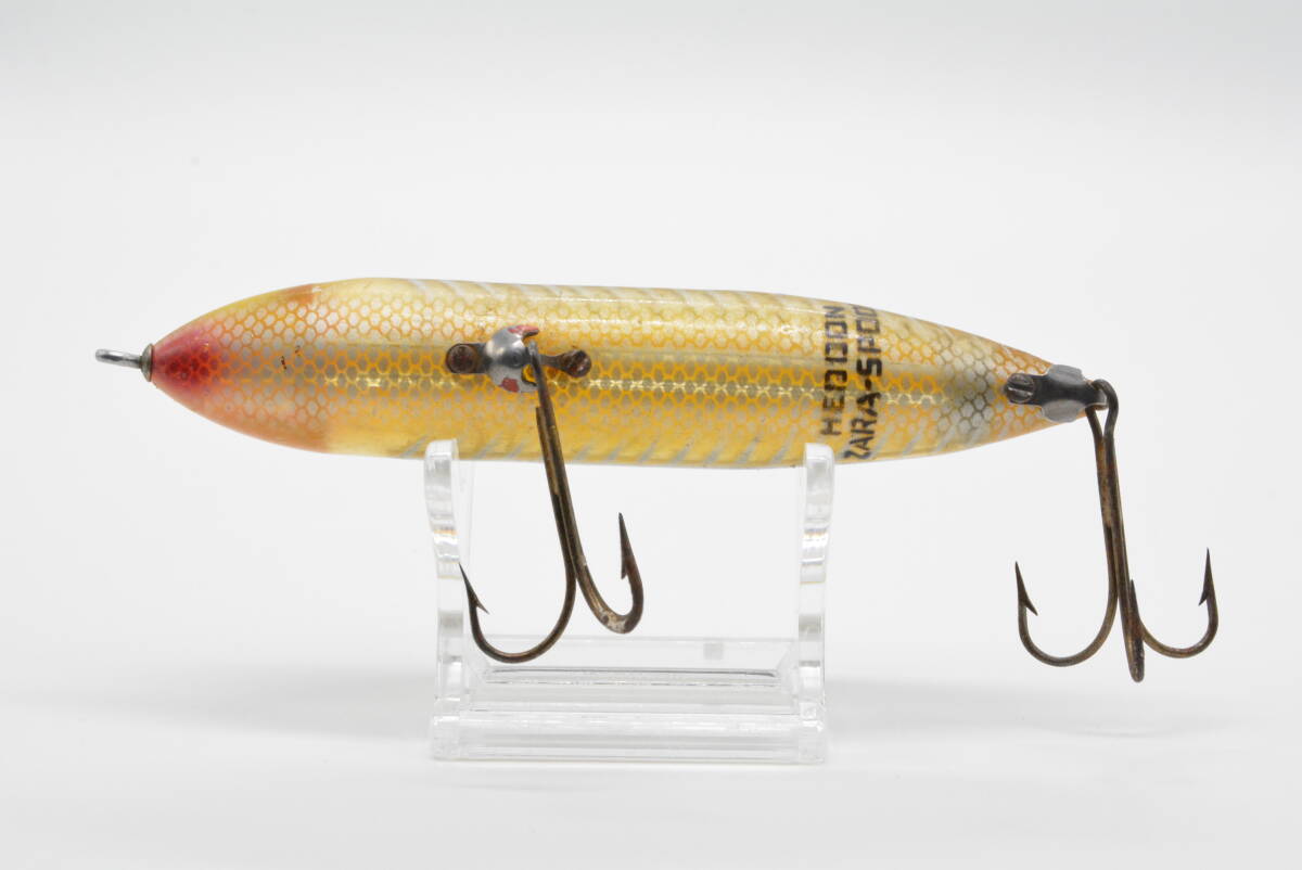 ヘドン　1st　ファースト　ザラスプーク　XRY 希少色】Heddon 1st Zara Spook ザラスプーク XRY 首割れ 金目