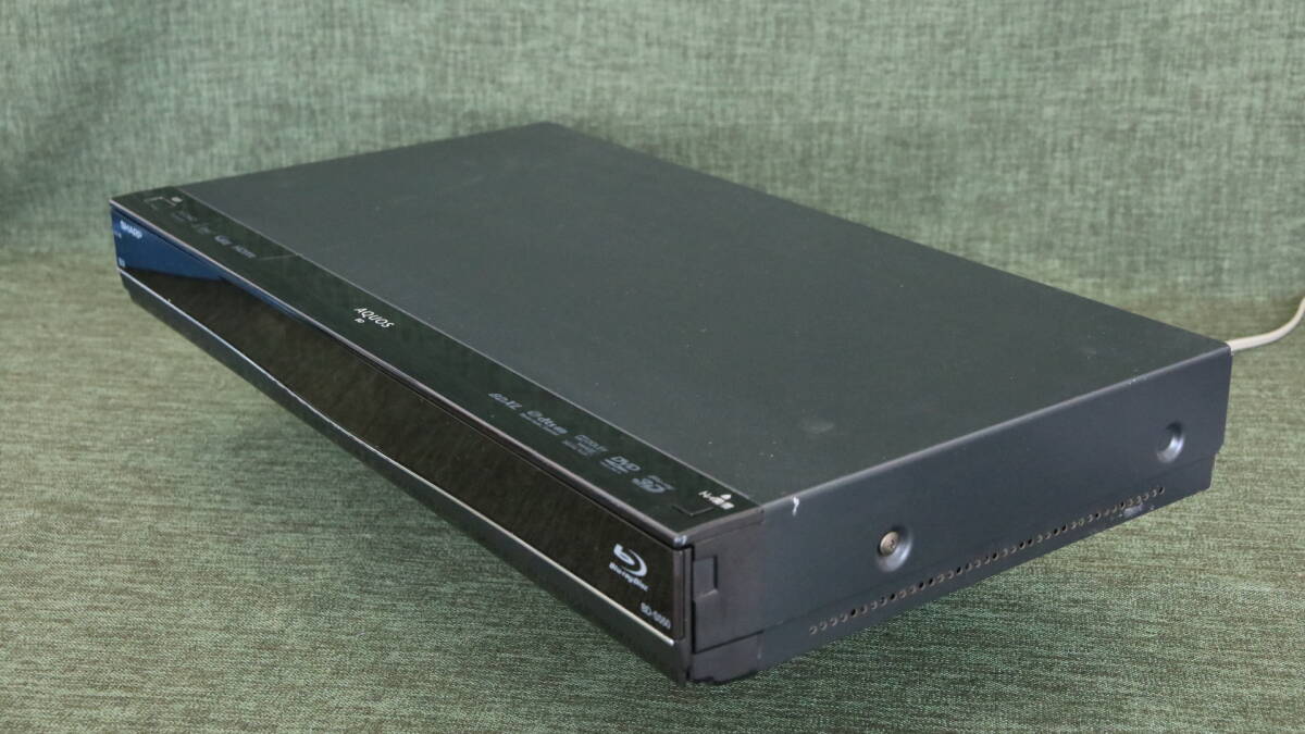 あ//Q0591 　SHARP シャープ　ブルーレイディスクレコーダー　BD-S550 2014年制　500GB 1チューナー　リモコン付き　動(dòng)作品