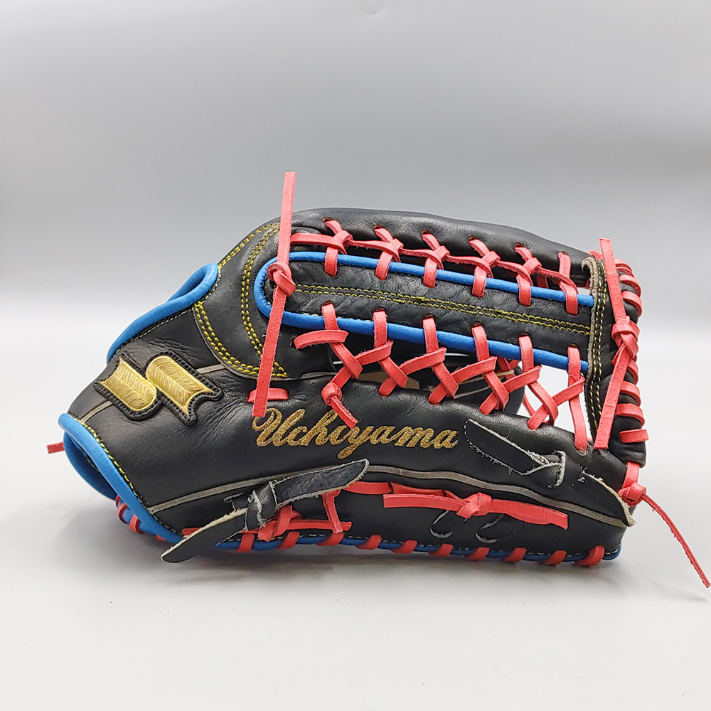 【デザインリメイク済み】 SSK 軟式グローブ / 外野手用 型付け済み (エスエスケイ グラブ)[WE1320]