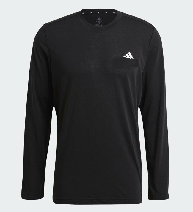 新品定価￥3,289円*お買い得617/O??アディダス メンズ　長袖 Tシャツ AEROREADY デザインド トゥ ムーブ Feelready 