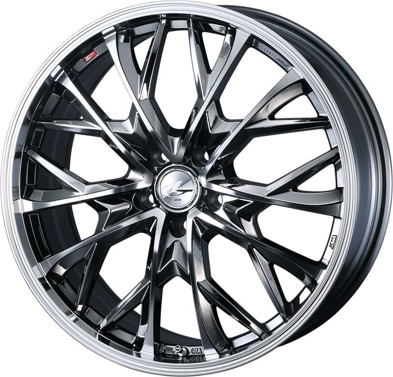 専用8枚 Weds レオニス MV 18インチ×7J +40 5-114.3 ウェッズ ホイール