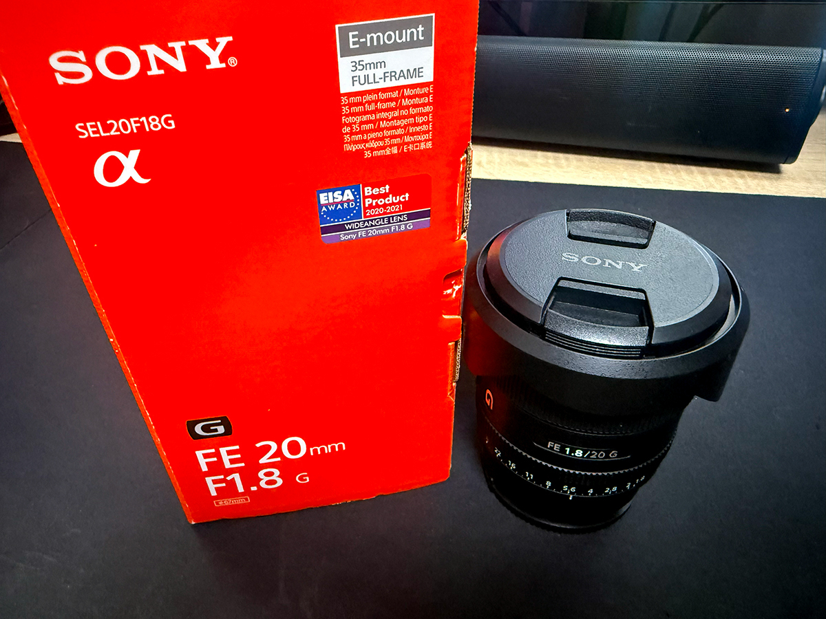 ソニー SONY FE 20mm F1.8 G SEL20F18G 大口径超広角 単焦点