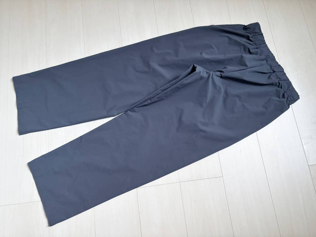 美品 DANSKIN ダンスキン ALYSSA WIDE PANTS アリッサ ワイド ツータック イージー パンツ DC423102 グレー M ▼08101_画像2