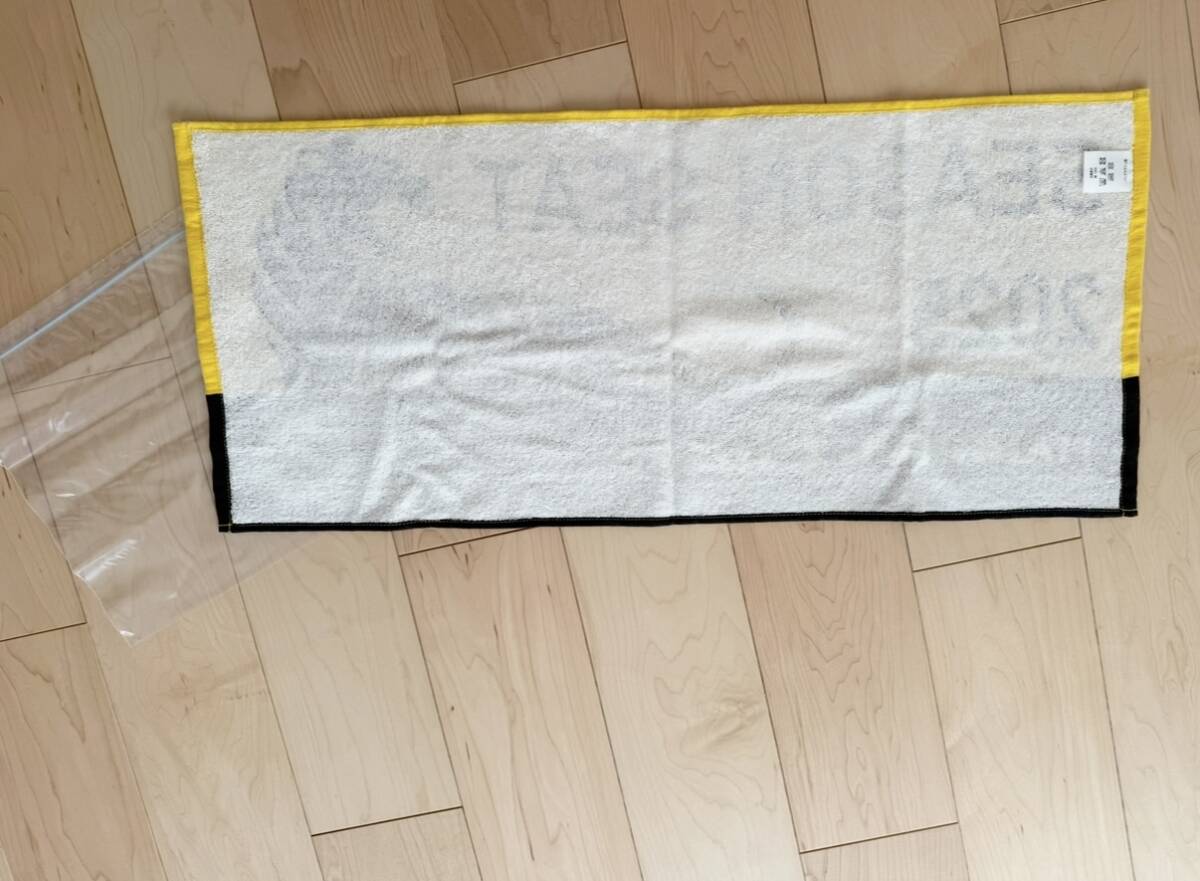 新品 未使用 阪神タイガース 90周年記念タオル 2025 年間シート 入場者特典 フェイスタオル 90th HANSHIN Tigers ①_画像2