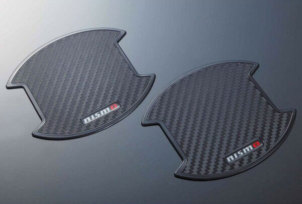 ルークス ドアハンドルプロテクター B44A B45A B47A B48A ブラック 2枚セット 傷防止 NISMO/ニスモ (8064A-RN010_画像1