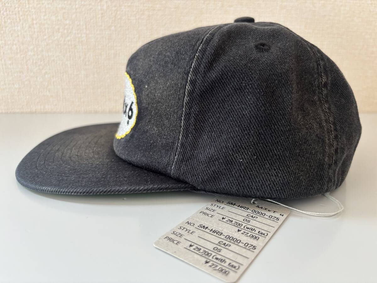 帽子 SAINT MICHAEL 5PANEL CAP EAT ME 5 Panel Eat Me Cap - Black – Feature