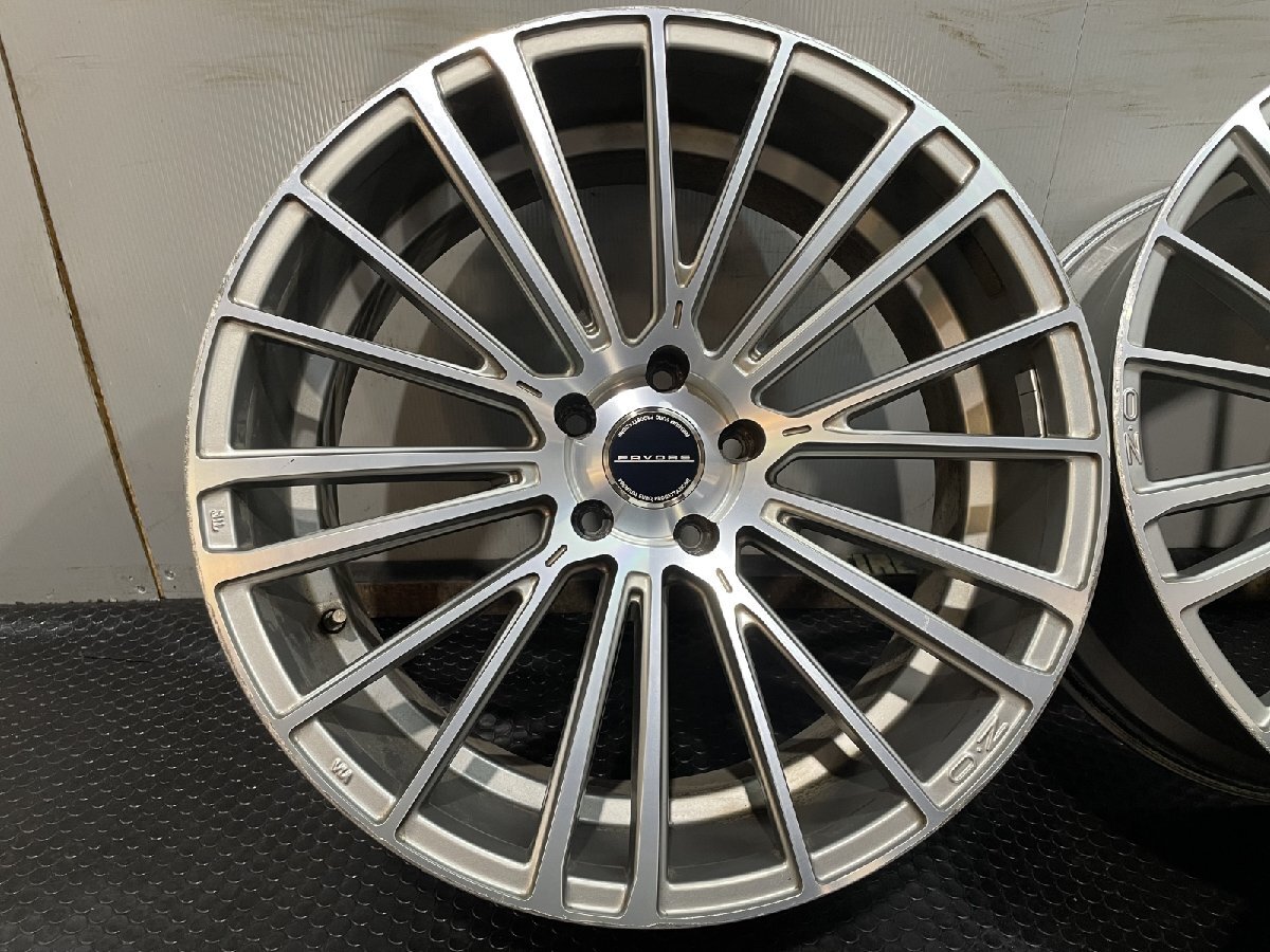 O.Z/OZ FAVORE オズ ファヴォーレ 21インチ 4本 9J/10J5HPCD120+33/+38 レクサスLS等　(MHZ805MY)_画像3