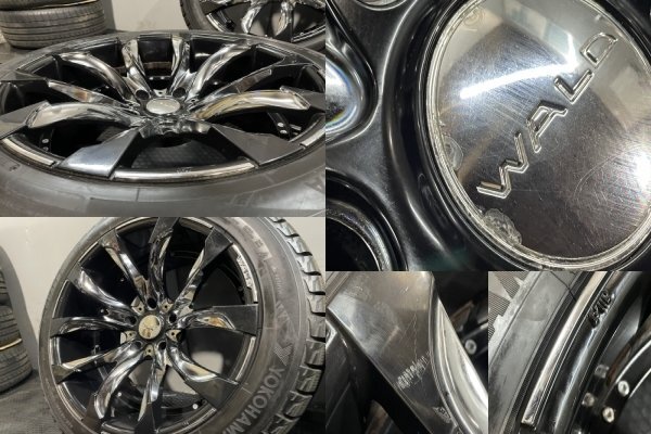 【YK G075 285/45R22】スタッドレス【W(wǎng)ALD ジャレット J11-C 22インチ 10.5J5HPCD150-5】希少専売カラー バーフェン レクサスLX等 MTA128MY