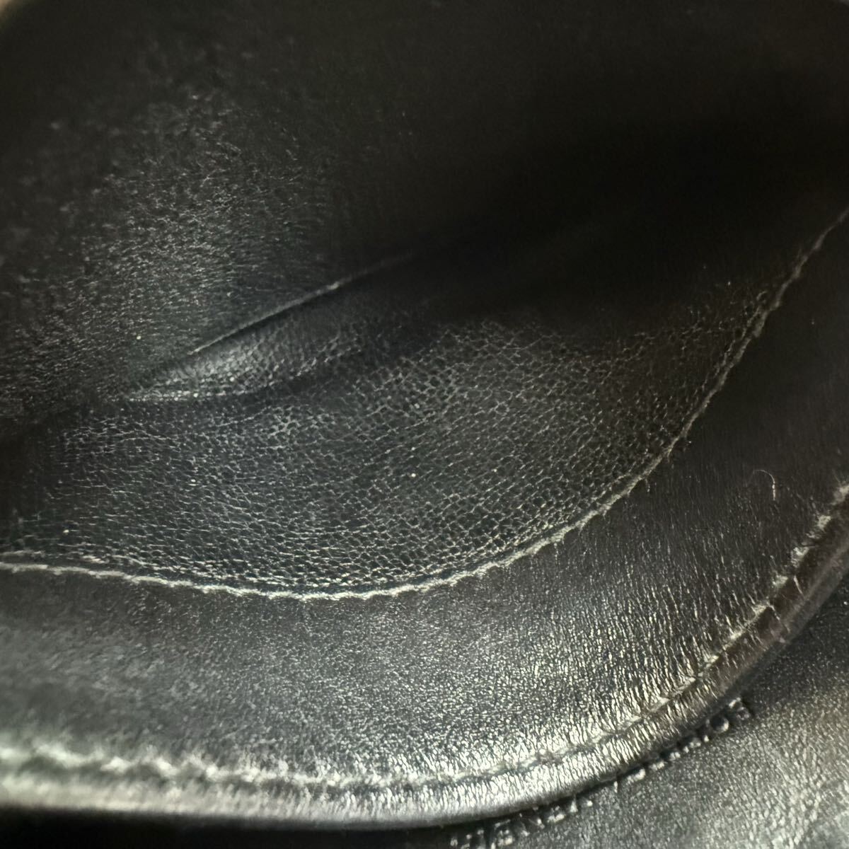 １円■美品 BOTTEGA VENETA ボッテガヴェネタ イントレチャート カードケース 名刺入れ ビジネス メンズ レディース ブラック 黒