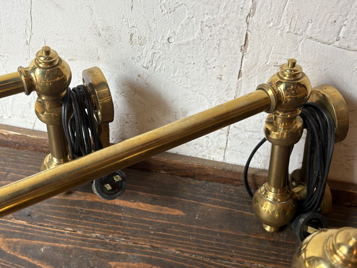 真鍮製アーム式ランプ 4灯 真鍮製アーム式ランプ 4灯シーリングライト 照明 シーリング