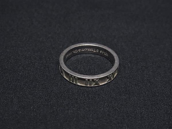 1円 ■美品■ TIFFANY＆Co ティファニー アトラス SV925 リング 指輪 アクセサリー 約14号 レディース シルバー系 FN4176