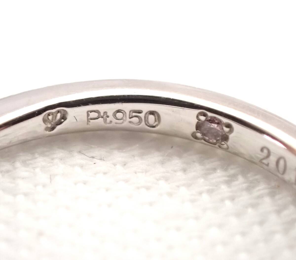 美品 アイプリモ ダイヤリング 0.2ct超 ダイヤ リング 重量2.8g リングサイズ6号_画像7