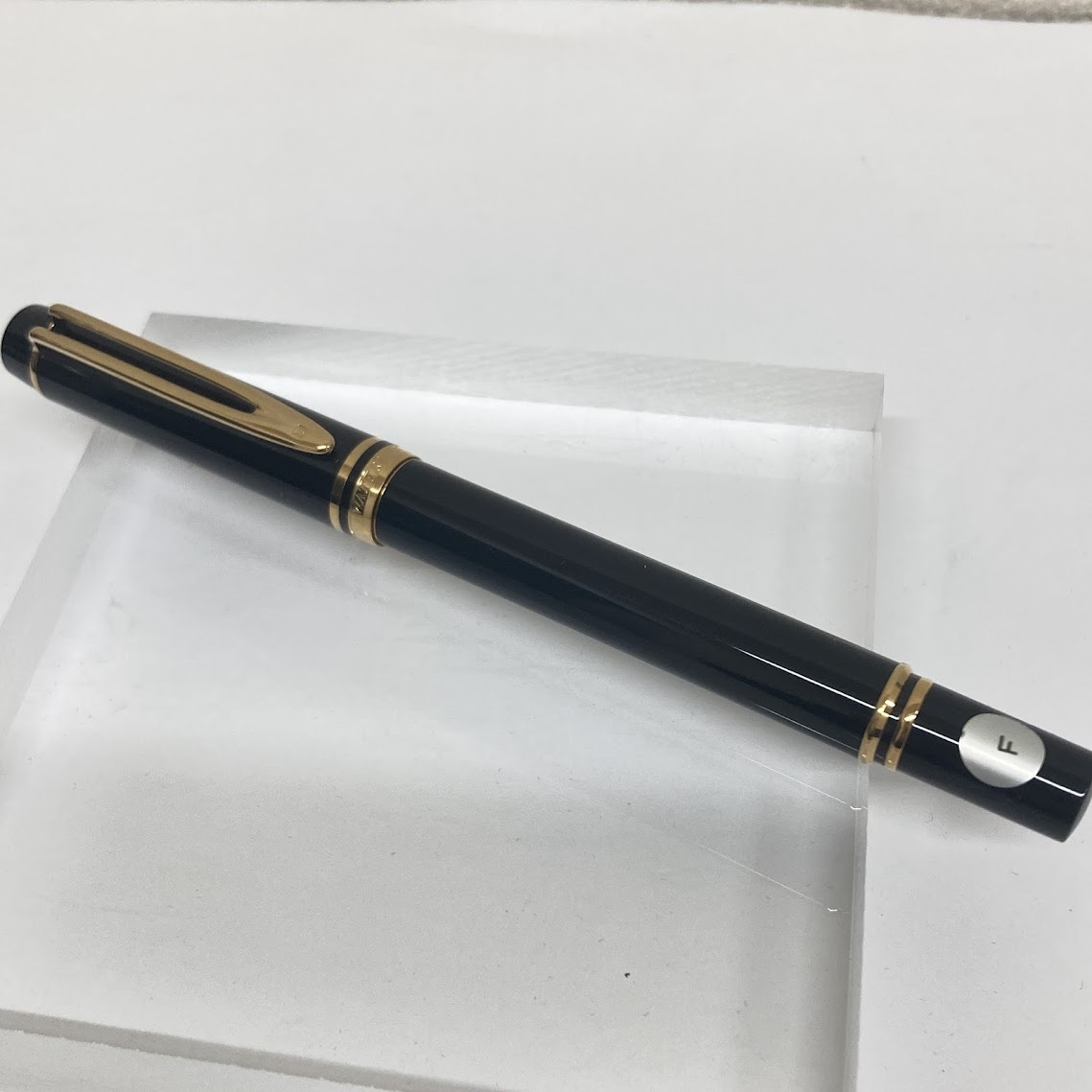 ウォーターマン　万年筆　18k750 F WATERMAN 万年筆 ウォーターマン18K エキスパート