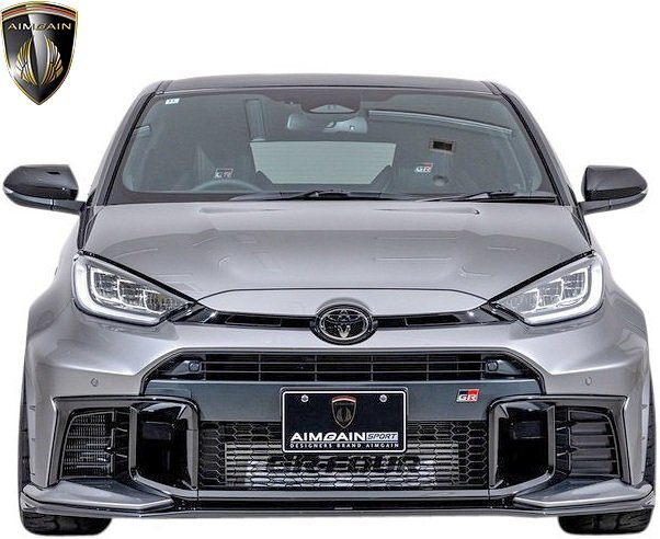 【M's】 GRヤリス 後期 GXPA16 (2024.1-) AIMGAIN SPORT リアデッキスポイラー 3ピース FRP 未塗装 エイムゲイン 社外 エアロ パーツ 部品_画像5