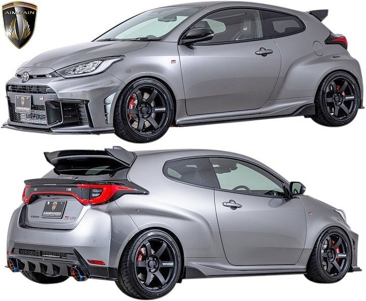 【M's】 GRヤリス 後期 GXPA16 (2024.1-) AIMGAIN SPORT リアデッキスポイラー 3ピース FRP 未塗装 エイムゲイン 社外 エアロ パーツ 部品_画像9