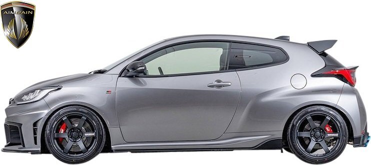 【M's】 GRヤリス 後期 GXPA16 (2024.1-) AIMGAIN SPORT リアデッキスポイラー 3ピース FRP 未塗装 エイムゲイン 社外 エアロ パーツ 部品_画像6