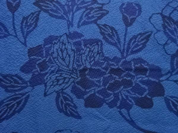 ys7484000; 宗sou 未使用品　牡丹模様小紋着物【着】_画像4