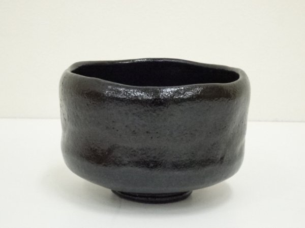 ys7413639; 宗sou 寿楽造 黒楽茶碗（銘：吉祥）（南宗寺 佐藤一