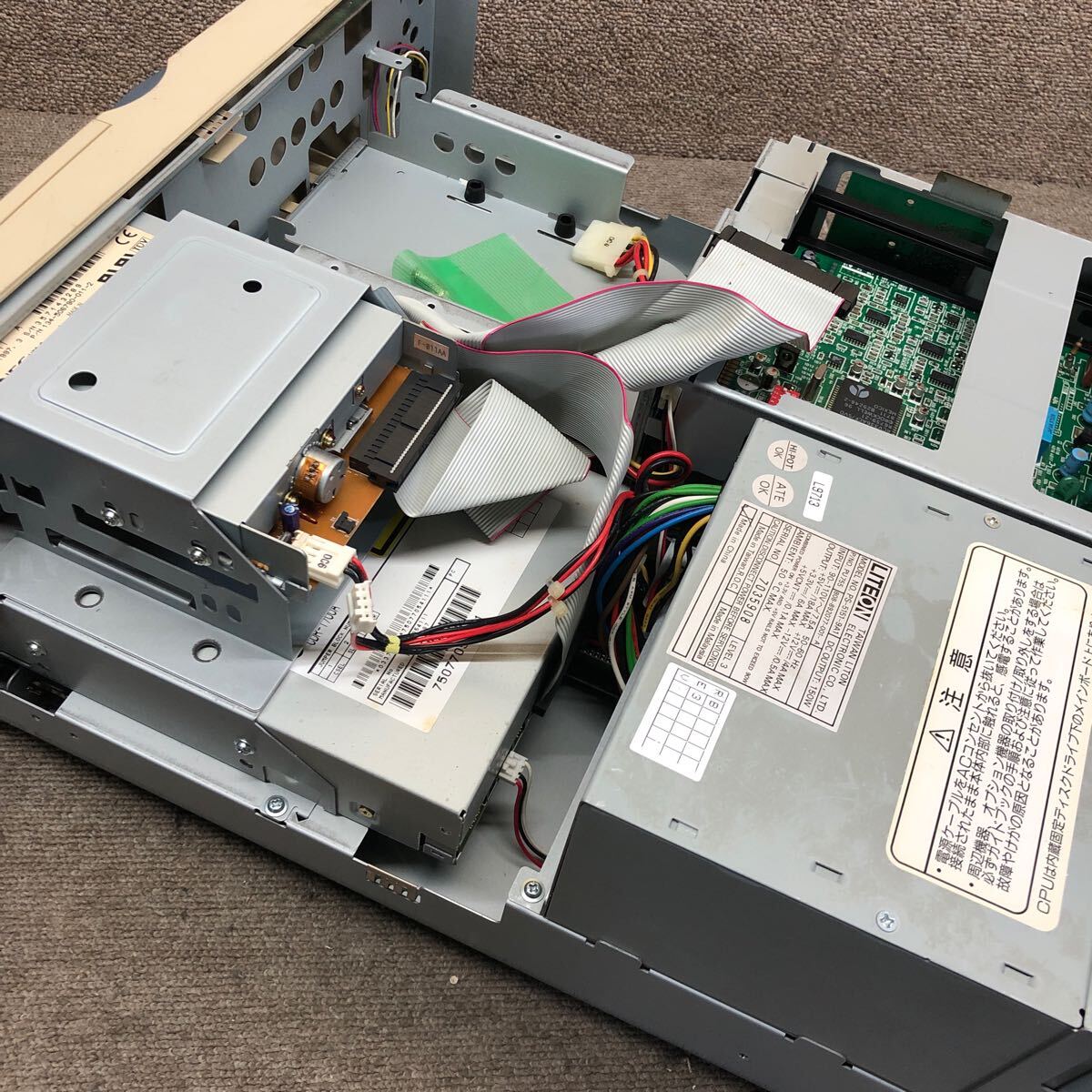 DT98-821 激安 PC98 デスクトップ NEC VALUESTAR PC-9821 V166 MEM 30720KB HDD欠品 メモリーチェックまで確認済み ジャンク