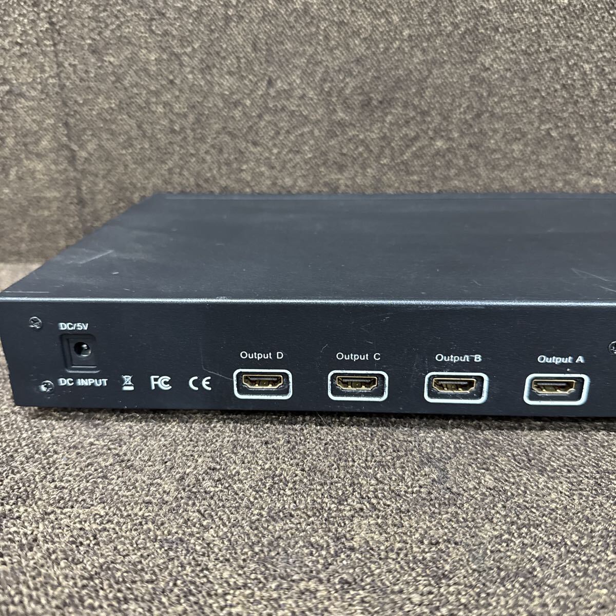 JZ-848 激安 HDMI 4x4 マトリックス スイッチャー 動作未確認 中古現(xiàn)狀品 ※3回再出品で処分