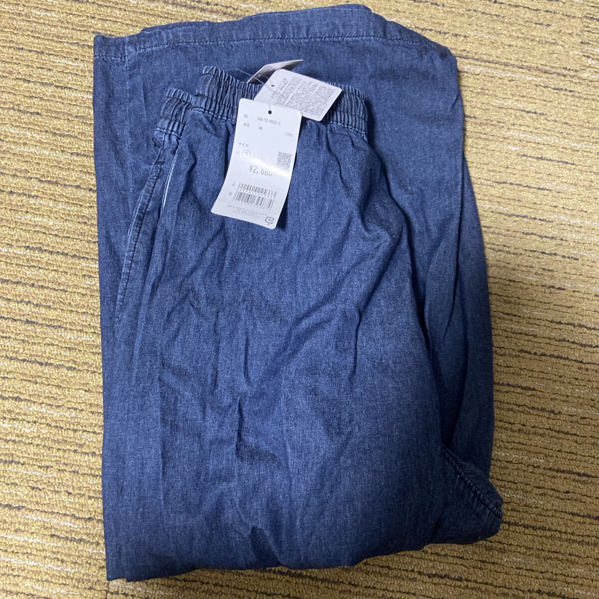 ハニーズ デニムガウチョパンツ S_画像2