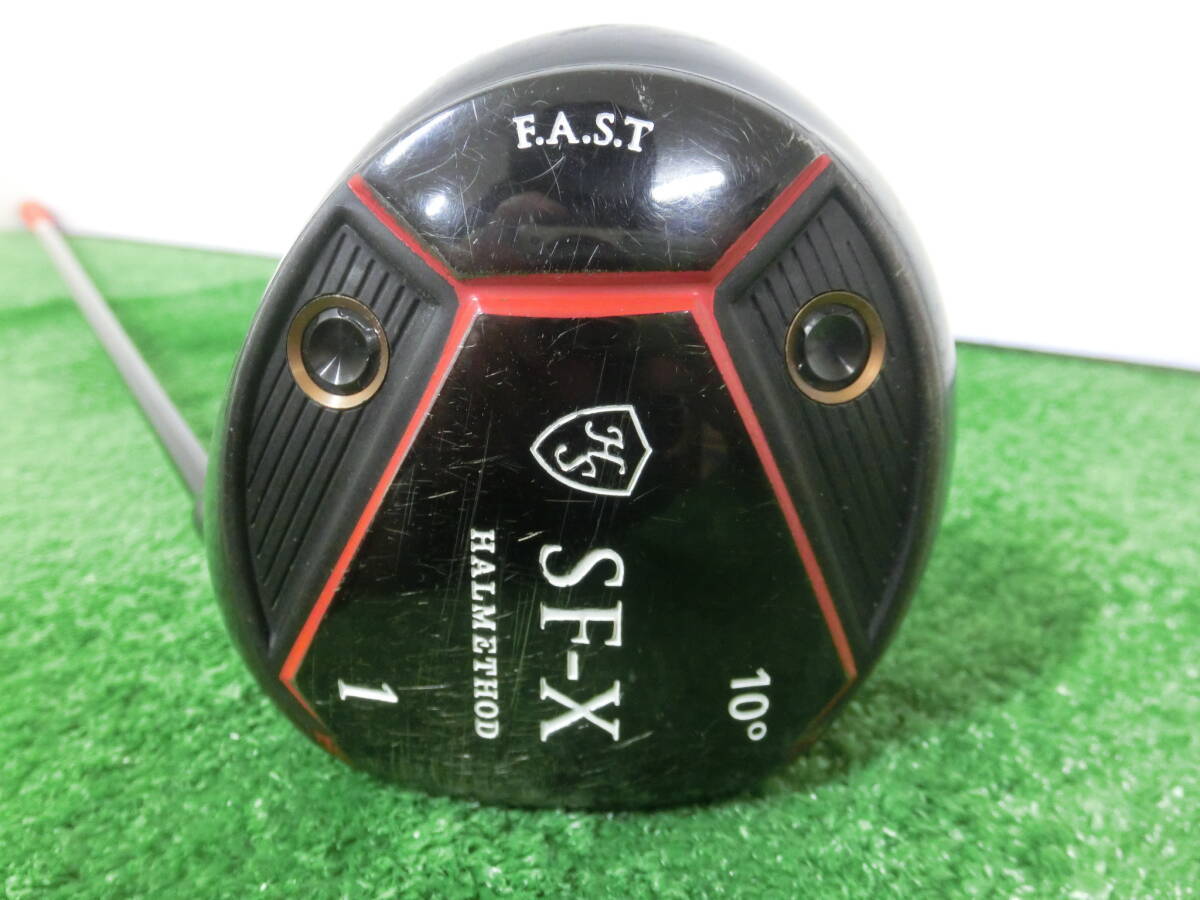 ♪HALMETHOD ハルメソッド SF-X 1W ドライバー 10° / シャフト PHARAOH FLEX-FAST J0205♪_画像1