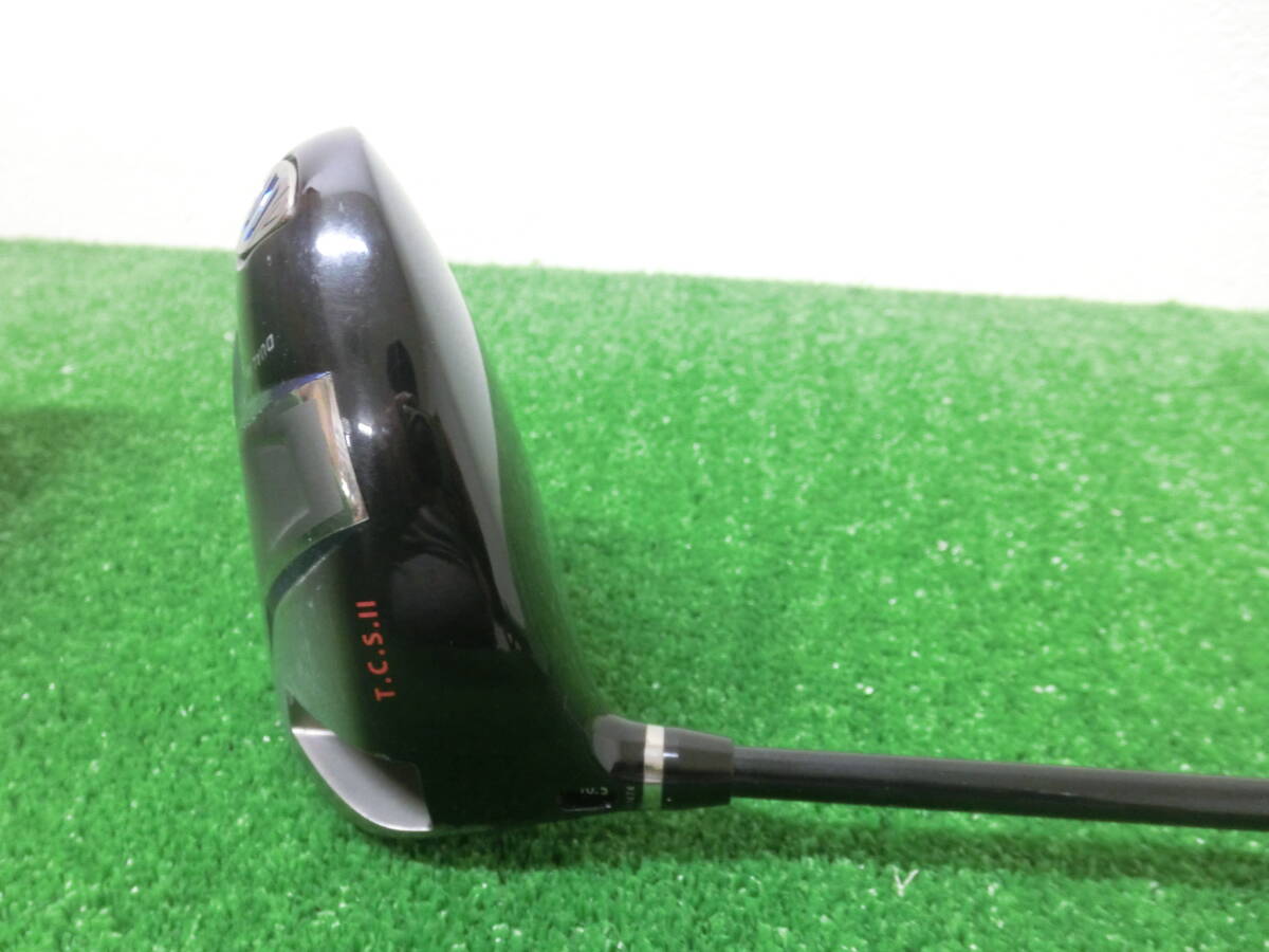 ♪TSURUYA ツルヤ AXEL ZX HM 1W ドライバー 10.5° /純正 シャフト Speeder FLEX-R レフティ J1024♪_画像5